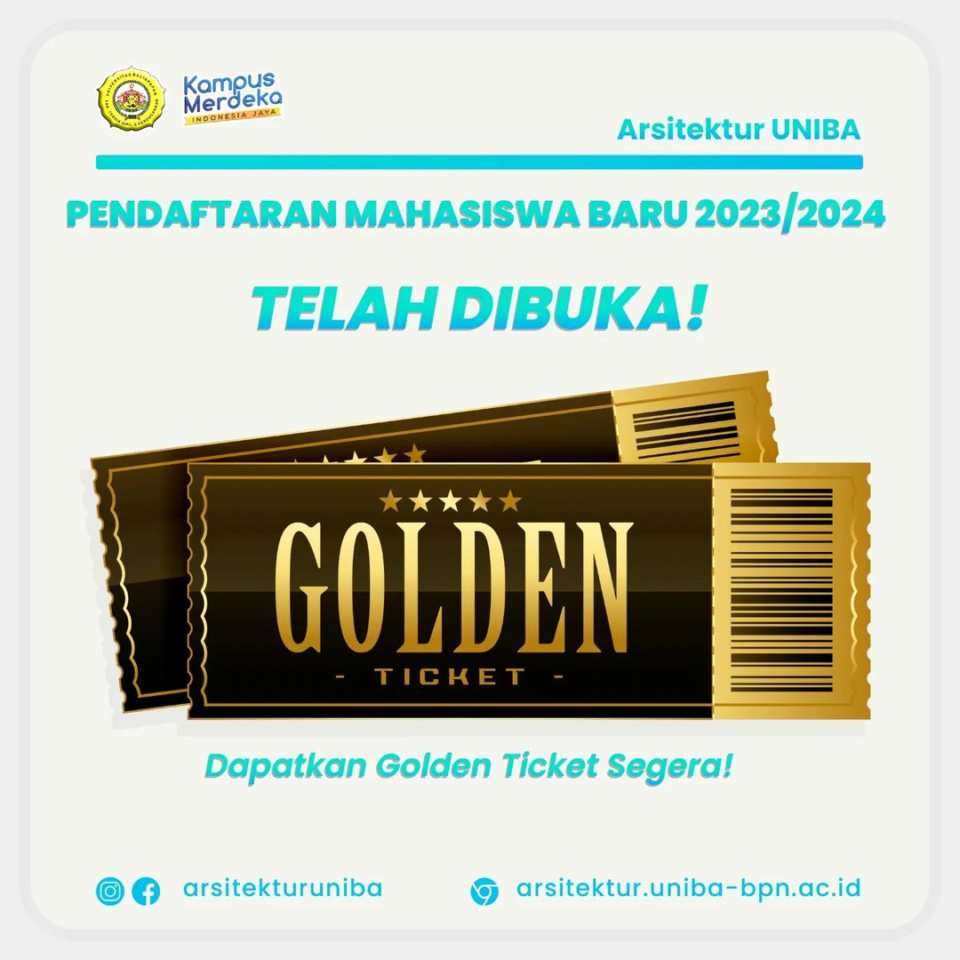 Golden Tiket Gratis Biaya Pendidikan